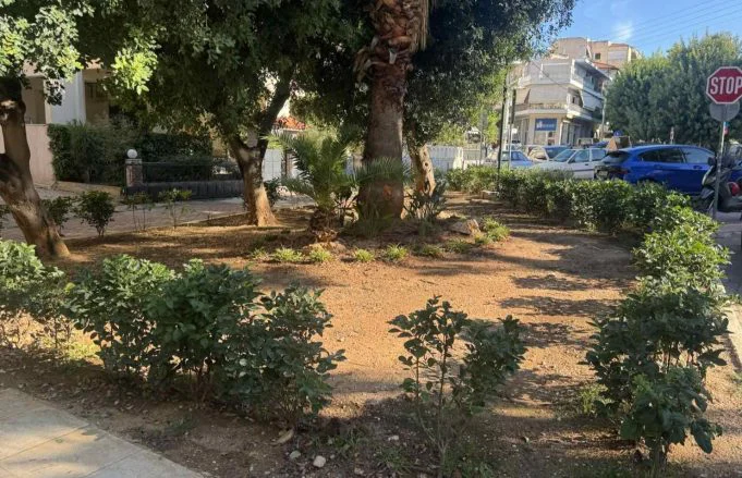 Και νέες φυτεύσεις πράσινου στην πόλη του Αλίμου!