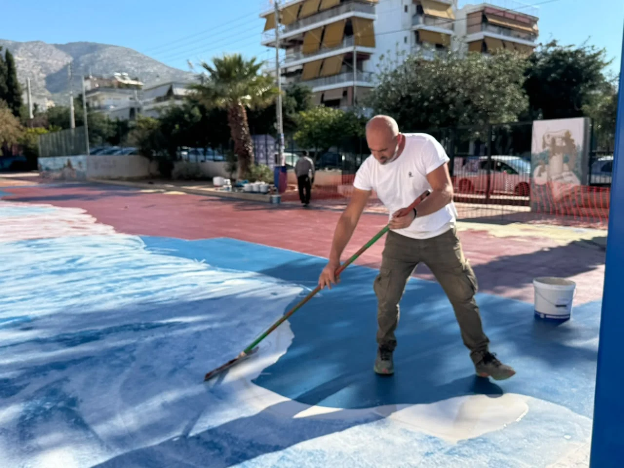 Οι εντατικές εργασίες στα σχολεία μας συνεχίζονται!